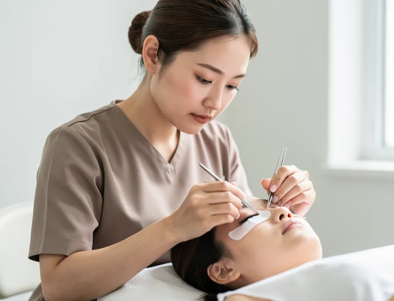 속눈썹 연장 서비스 지역: 양산시